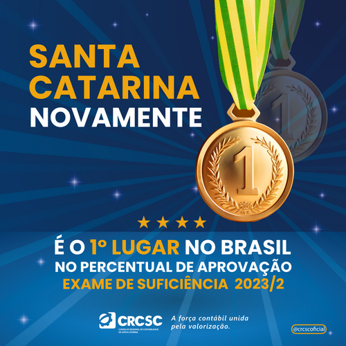 Pela segunda vez consecutiva, Santa Catarina tem o melhor índice de aprovação no Exame de Suficiência 